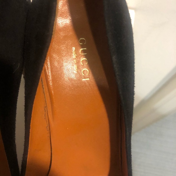 Gucci shoes suede great condition slightly worn - Picture 2 of 6